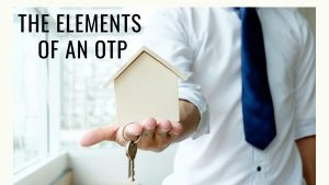 Elements of an Offer to Purchase